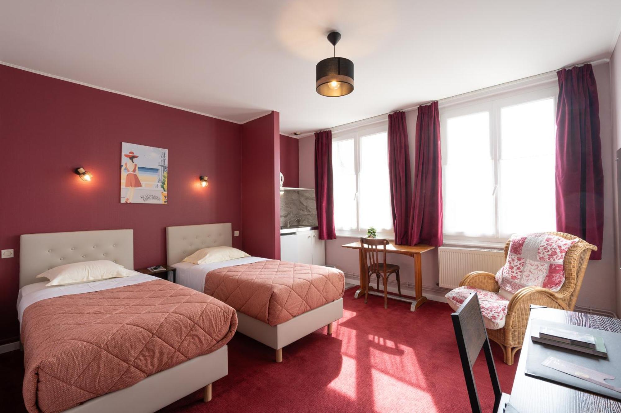 Hotel Le Caddy Le Touquet エクステリア 写真
